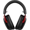 HyperX Cloud III S Ασύρματο Over Ear Gaming Headset με σύνδεση Bluetooth / USB Black/Red for Nintendo Switch / PC / PS5 / PS4