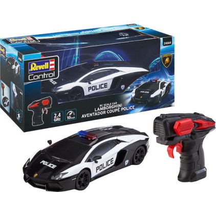 Revell Aventador Coupe Police Τηλεκατευθυνόμενο Αυτοκίνητο Stunt