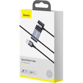 Baseus Braided USB to Lightning Cable Μαύρο 1.5m (CALHZ-01)