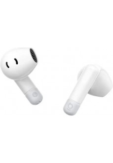 Baseus Bass BS2 Lite In-ear Bluetooth Handsfree Ακουστικά με Αντοχή στον Ιδρώτα και Θήκη Φόρτισης Λευκά