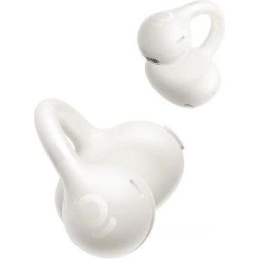 Baseus BC1 Open Ear Bluetooth Handsfree Ακουστικά με Θήκη Φόρτισης Λευκά
