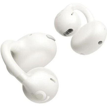 Baseus BC1 Open Ear Bluetooth Handsfree Ακουστικά με Θήκη Φόρτισης Λευκά
