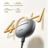 Baseus Bowie MC1 Pro Open Ear Bluetooth Handsfree Ακουστικά με Αντοχή στον Ιδρώτα και Θήκη Φόρτισης Μαύρα