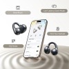 Baseus Bowie MC1 Pro Open Ear Bluetooth Handsfree Ακουστικά με Αντοχή στον Ιδρώτα και Θήκη Φόρτισης Μαύρα