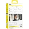 Baseus Bowie MC1 Pro Open Ear Bluetooth Handsfree Ακουστικά με Αντοχή στον Ιδρώτα και Θήκη Φόρτισης Λευκά