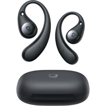 Baseus Eli Sport 2 Open Ear Bluetooth Handsfree Ακουστικά με Αντοχή στον Ιδρώτα και Θήκη Φόρτισης Μαύρα
