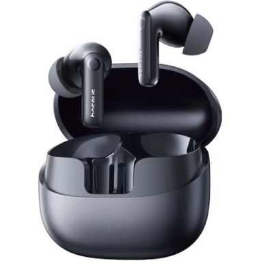 Baseus Bass BP1 Pro In-ear Bluetooth Handsfree Ακουστικά με Αντοχή στον Ιδρώτα και Θήκη Φόρτισης Cosmic Black