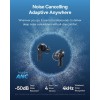 Baseus Bass BP1 Pro In-ear Bluetooth Handsfree Ακουστικά με Αντοχή στον Ιδρώτα και Θήκη Φόρτισης Cosmic Black