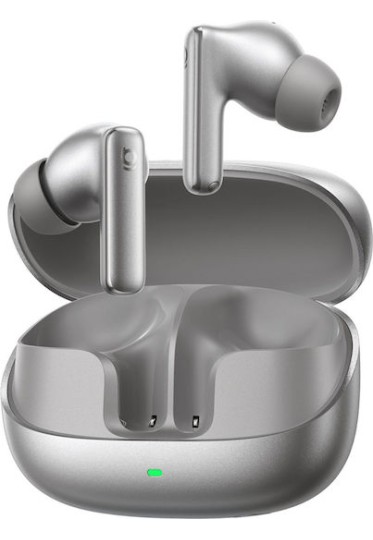 Baseus Bowie MP1 In-ear Bluetooth Handsfree Ακουστικά με Αντοχή στον Ιδρώτα και Θήκη Φόρτισης Galaxy Natural Titanium