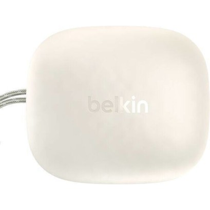 Belkin SoundForm Anywhere Earbud Bluetooth Handsfree Ακουστικά με Αντοχή στον Ιδρώτα και Θήκη Φόρτισης Λευκά