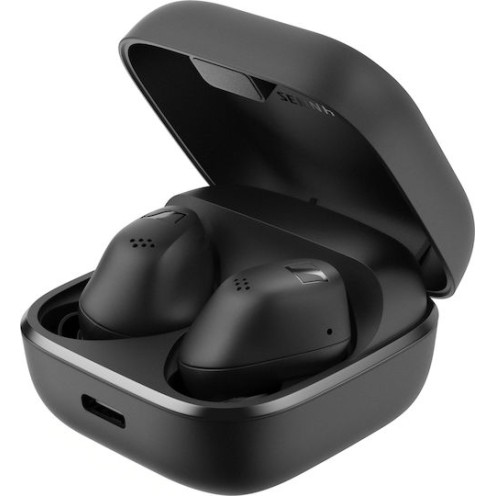 Sennheiser Accentum In-ear Bluetooth Handsfree Ακουστικά με Θήκη Φόρτισης Μαύρα