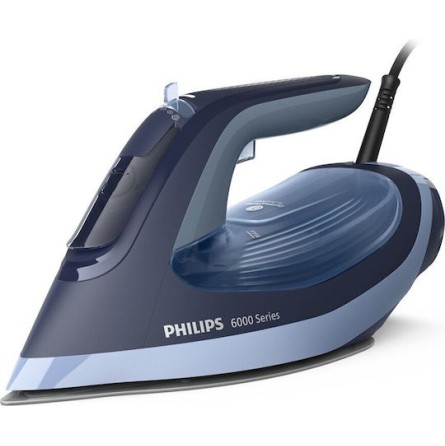 Philips 6000 Series Σίδερο Ατμού 2600W με Συνεχόμενη Παροχή Ατμού 45gr/min
