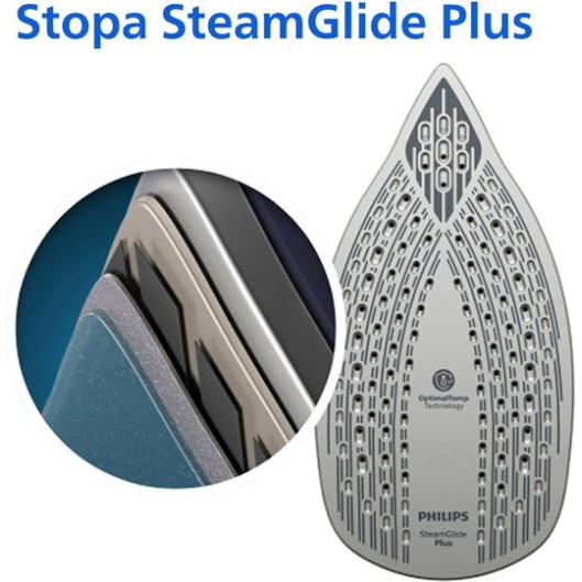 Philips 6000 Series Σίδερο Ατμού 2600W με Συνεχόμενη Παροχή Ατμού 45gr/min