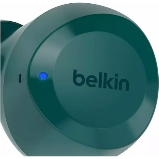 Belkin Soundform Bolt Earbud Bluetooth Handsfree Ακουστικά με Αντοχή στον Ιδρώτα και Θήκη Φόρτισης Teal