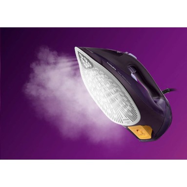 Philips Σίδερο Ατμού 2800W με Συνεχόμενη Παροχή 50gr/min Purple