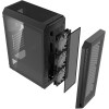 Adata Valor Air Plus Gaming Midi Tower Κουτί Υπολογιστή με Πλαϊνό Παράθυρο και ARGB Φωτισμό Μαύρο