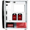 LC-Power Bright Sail X Gaming Midi Tower Κουτί Υπολογιστή με Πλαϊνό Παράθυρο Λευκό