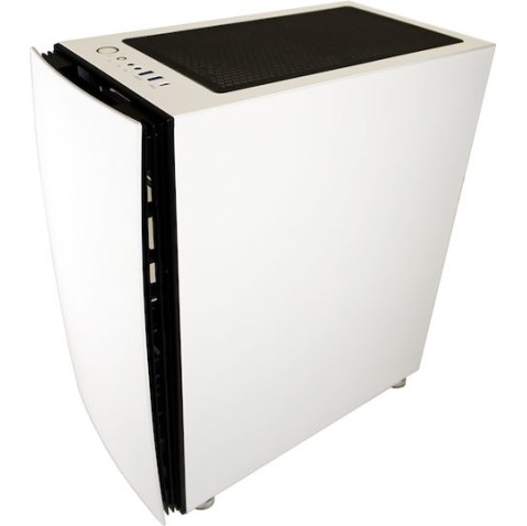LC-Power Bright Sail X Gaming Midi Tower Κουτί Υπολογιστή με Πλαϊνό Παράθυρο Λευκό