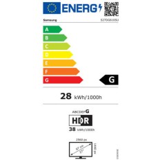 Samsung Odyssey G6 G61SD OLED HDR Monitor 27