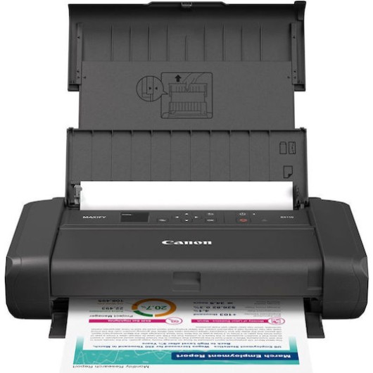 Canon MAXIFY BX110 Έγχρωμoς Εκτυπωτής Inkjet με WiFi και Mobile Print 7069C026