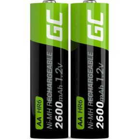 Green Cell Επαναφορτιζόμενες Μπαταρίες AA Ni-MH 2600mAh 1.2V 4τμχ