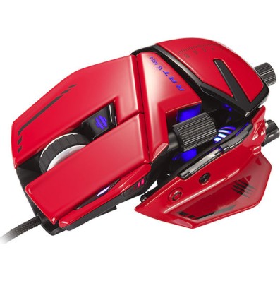 Mad Catz R.A.T. 8+ RGB Gaming Ποντίκι 16000 DPI Κόκκινο