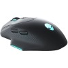 Dell Alienware AW620M Ασύρματο Gaming Ποντίκι 26000 DPI Μαύρο