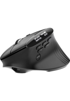 Acer Smart Fit Ασύρματο Bluetooth Vertical Ποντίκι Μαύρο