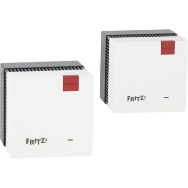 AVM FRITZ!Repeater 1700 (2τμχ) WiFi Extender Dual Band (2.4 & 5GHz) 3600Mbps