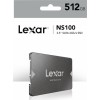 Lexar NS100 SSD 512GB τύπου 2.5'' με σύνδεση SATA III LNS100-512RB