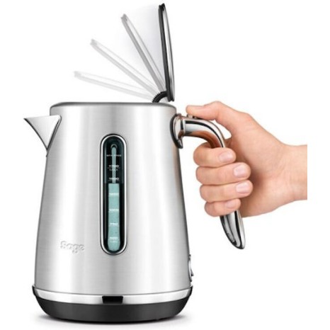 Sage The Soft Top Luxe Βραστήρας 1.7lt 2400W Brushed Stainless Steel