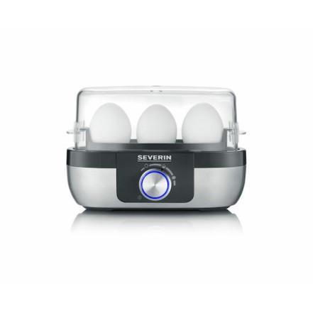 Severin EK3163 Βραστήρας Αυγών 3 Θέσεων Ασημί