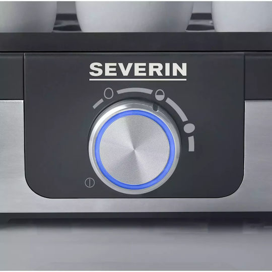 Severin EK3163 Βραστήρας Αυγών 3 Θέσεων Ασημί