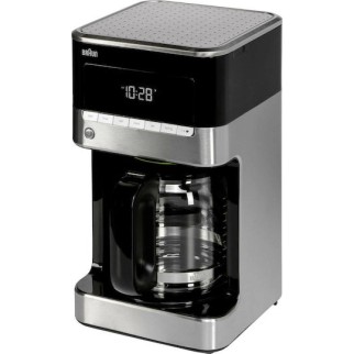 Braun PurAroma 7 KF 7120 Black Προγραμματιζόμενη Καφετιέρα Φίλτρου 1000W Silver