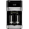 Braun PurAroma 7 KF 7120 Black Προγραμματιζόμενη Καφετιέρα Φίλτρου 1000W Silver