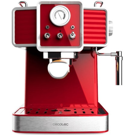 Cecotec Power Espresso 20 Tradizionale Μηχανή Espresso 1350W Πίεσης 20bar Light Red
