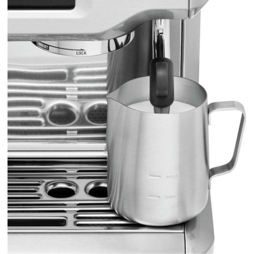 Sage Barista Touch Αυτόματη Μηχανή Espresso 1680W Πίεσης 15bar με Μύλο Άλεσης Ασημί