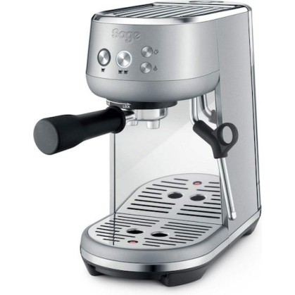 Sage Bambino Μηχανή Espresso 1600W Πίεσης 15bar Brushed Stainless Steel