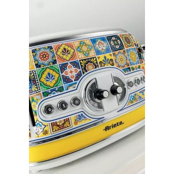 Ariete Positano 1560 Φρυγανιέρα 2 Θέσεων 1600W Πολύχρωμη