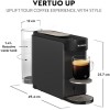 De'Longhi Vertuo Up Καφετιέρα για Κάψουλες Nespresso Πίεσης 15bar Anthracite