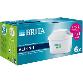 Brita Ανταλλακτικό Φίλτρο Νερού για Κανάτα Maxtra Pro All-In-1 6τμχ