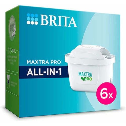 Brita Ανταλλακτικό Φίλτρο Νερού για Κανάτα Maxtra Pro All-In-1 6τμχ