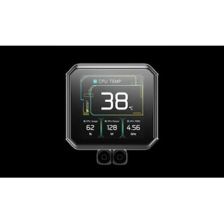 Deepcool Spartacus 360 Υδρόψυξη AIO CPU με 3 Ανεμιστήρες 120mm και ARGB Φωτισμό