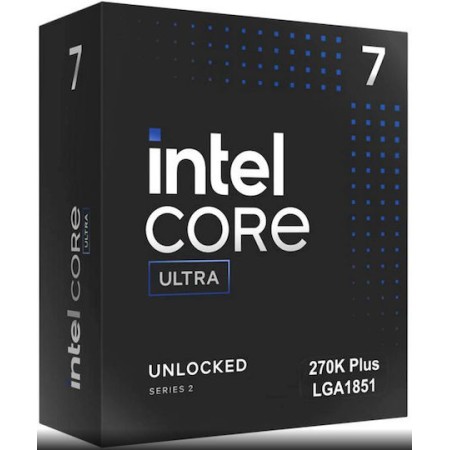 Intel Ultra 7 270K Plus 3.2GHz Επεξεργαστής 24 Πυρήνων για Socket 1851 σε Κουτί