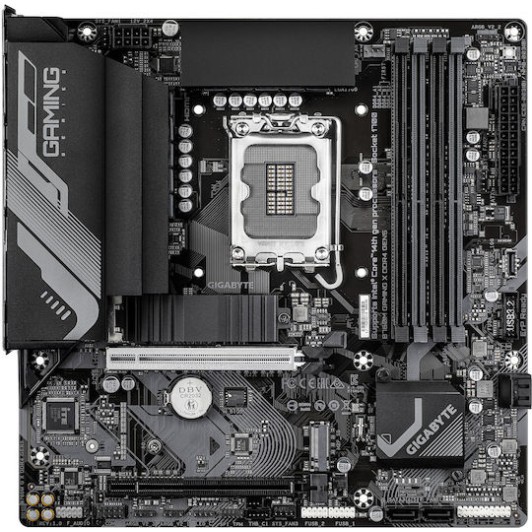 Gigabyte B760M Gaming X DDR4 GEN5 rev. 1.0 Motherboard Micro ATX με Intel 1700 Socket