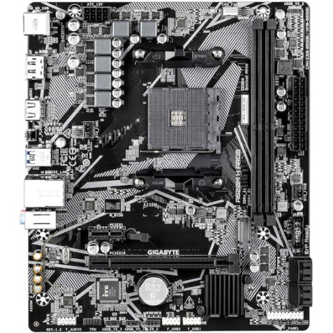 Gigabyte A520M H ARGB Motherboard Micro ATX με AMD AM4 Socket