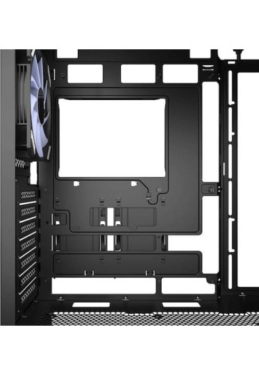 Sharkoon AK3 RGB Gaming Midi Tower Κουτί Υπολογιστή με Πλαϊνό Παράθυρο Μαύρο