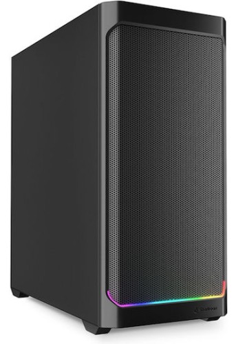 Sharkoon AK4 RGB Gaming Midi Tower Κουτί Υπολογιστή Μαύρο