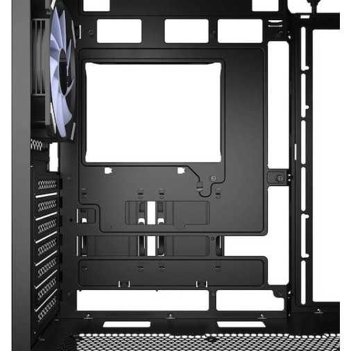 Sharkoon AK4W RGB Strip Gaming Midi Tower Κουτί Υπολογιστή με Πλαϊνό Παράθυρο Μαύρο