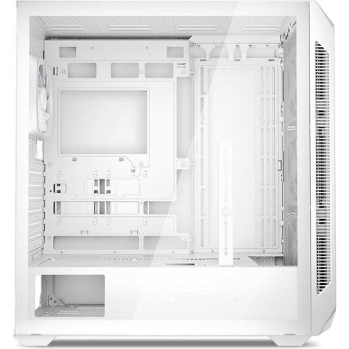 Sharkoon AK5M RGB Gaming Midi Tower Κουτί Υπολογιστή με Πλαϊνό Παράθυρο Λευκό